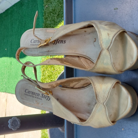 Carmen Steffens heel gold - Picture 3 of 4